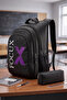 Nil-07 bat multi-compartment large volume non-sweating orthopedic back support high school middle school schoolbag