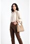 Women's Mink Embossed Printed Hand and Shoulder Bag-Nb4002 - 3