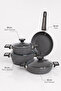 Vortex Granitium 7 Piece Cookware Set - 7