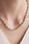 Double Color Bone Necklace - 3