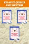 Large Size Guidebook with Lines - 1St Class Vertical Basic Letters, 3 Pieces - 2