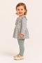 Double Set with Floral Print Tights 6-9-12-18-1-2Years - 3