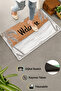 Welcome Door Mat with Sea and Palm View 45x70cm - 3