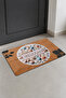 Mussel Shell and Leaf Patterned Welcome Door Mat 45x70cm - 2