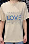 Love Stone Crew Neck Women's T-Shirt - 4