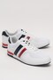 Unisex Airfile Thin Sole Sports Shoes White - Dark Blue - 2