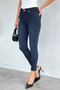 Women's Lycra Casual Comfortable Jean Denim Trousers - 3
