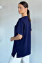 V-Neck Zipper T-Shirt - 4