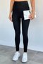 Women's High Waist Diving Fabric Leggings - 2