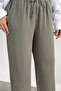 Elastic Waist Tencel Fabric Hijab Pants - 2
