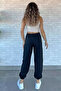 Ribbed Elastic Cuff Pants - 3