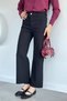 Women's High Waist Lycra Tassel-Legged Jean Jeans - 5