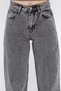 Women's Wide Leg High Waist Jean Denim Pants - 4