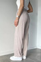 Women's Elastic Waist Pants - 4