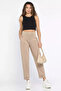 Women's Pleated Detailed Zippered Trousers - 2