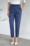 Gülseli Women's Elastic Waist Fabric Trousers - 2
