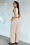 Women's Palazzo Trousers with Belt Accessories - 3