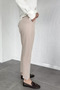 Puane Elastic Waist High Waist Hijab Fabric Pants - 3
