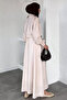 Side Tie Blouse Combination Hijab Dress - 4