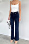 Women's Elegant Style Jean Denim Trousers - 2