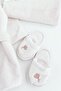 Baby Girl Bathrobe Set with Tulip Pattern - 4