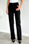 Women's Stoned Palazzo Jean Denim Pants - 2