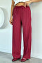 Women's Tencel Fabric Pants with Elastic Waist - 3