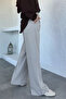 Pleated Belt Accessory Hijab Fabric Pants - 4
