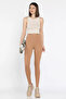 Women's Ribbed High Waist Leggings - 2