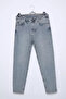 Women's Washed Lycra Elegant Style Jean Denim Trousers - 4