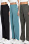 Fitiili Wide Leg 3-Piece Trousers