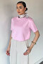 Women's Crew Neck Lycra T-Shirt