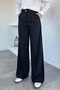 Pleated Belt Accessory Hijab Fabric Pants