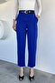 Women's Belted Double-Legged Trousers - 4