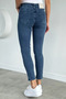 Women's High Waist Slim Fit Jean Denim Pants - 4