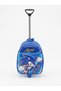 Boys' Kindergarten Nursery Wheeled Backpack Embossed Eva Colorful Printed Wheeled School Bag - 8