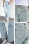 Women's High Waist Lycra Jean Denim Trousers - 5