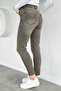 Women's Washable Casual Jean Denim Pants - 4
