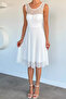 Short Lace Evening Dress - 3