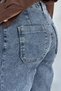Women's High Waist Lycra Tassel-Legged Jean Jeans - 4
