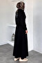Side Tie Blouse Combination Hijab Dress - 4