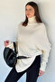 Women's High-Neck Knit Sweater