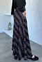 Plaid Patterned Hijab Skirt with Elastic Waist - 3