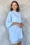 Oversize T-Shirt with Side Snap Buttons (Fits S-M-L-Xl) - 6