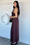 Perry Women's Adjustable Strap Blouse Elastic Waist Skirt Two-Piece Set - 4