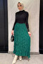 Elastic Waist Crinkle Voile Hijab Skirt - 2
