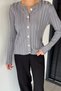 Women's Button Detailed Knitwear Cardigan (Fits M-L-Xl) - 3