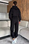 Women's Three Thread Raster Hooded Tracksuit Set - 4