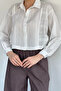 Women's Striped Crop Top Shirt - 3