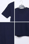 Men's Crew Neck Patterned Knitwear T-Shirt - 3
